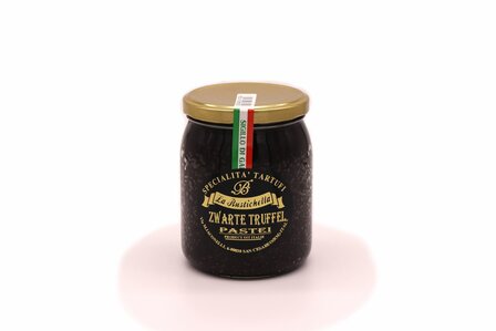Zwarte truffel pastei 500gr La Rustichella
