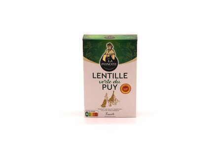 Lentilles vertes 500gr