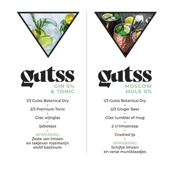 Gutss Botanical Dry 0&deg; 70cl
