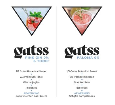 Gutss Botanical SWEET 0&deg; 70cl