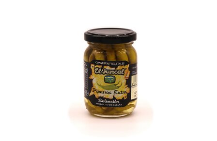 Piparras extra/guindillas - groene chilipepertjes 180g El Juncal