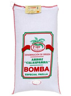 Arroz bomba D.O.P. Calasparra 0,5kg Flor de Calasparra