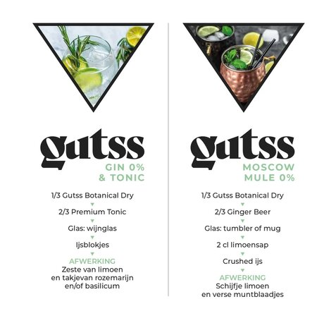 Gutss Botanical Dry 0° 70cl